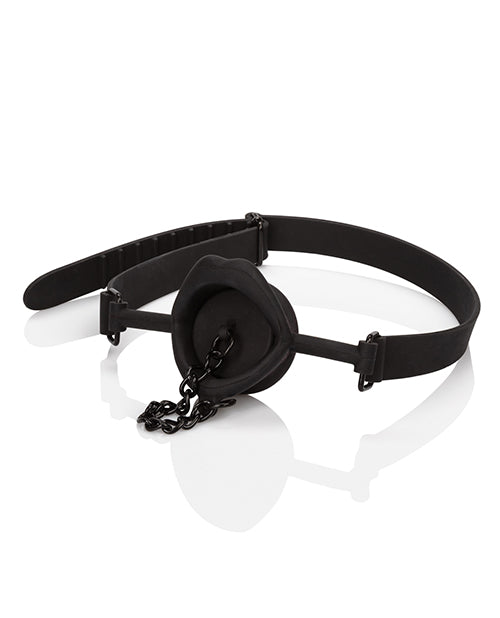 Scandal Silicone Stopper Gag - Black