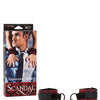 Scandal Universal Cuffs - Black/Red