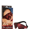 Scandal Black Out Eyemask -  Black/Red