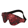 Scandal Black Out Eyemask -  Black/Red
