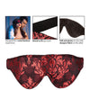 Scandal Black Out Eyemask -  Black/Red