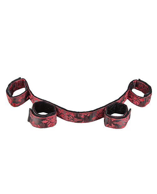 Scandal Bondage Bar - Black/Red