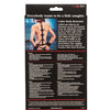 Scandal Collar Body Restraint - Black/Red