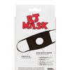 Foreplay Accessories BJ 69 Open Mouth Mask - Black