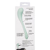 Elle Liquid Silicone Wand - Green
