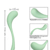 Elle Liquid Silicone Wand - Green