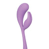 Elle Liquid Silicone Dual Flicker - Purple