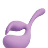 Elle Liquid Silicone Dual Flicker - Purple