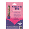 Naughty Bits Shake It Off Powerful Mini Vibrator - Multi Color