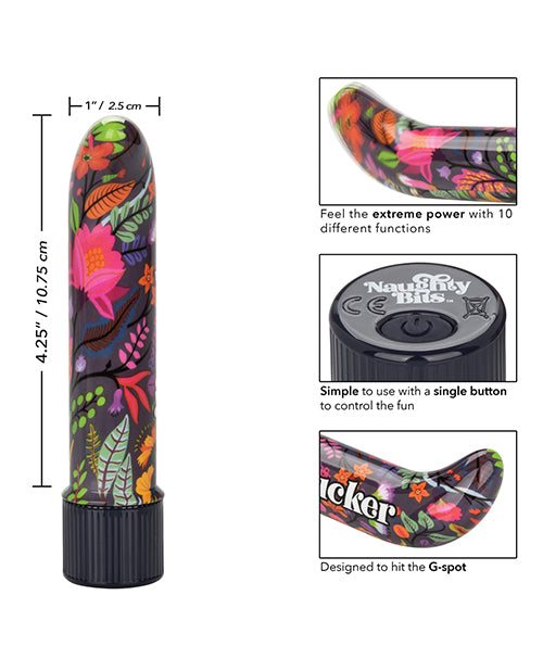 Naughty Bits Lil' Fucker Mini G Spot Vibrator - Multi Color