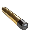 Naughty Bits Gold Dicker Personal Vibrator - Gold
