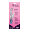 Naughty Bits Party in My Pants Jack Rabbit Vibrator - Multi Color