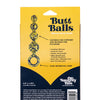 Naughty Bits Butt Balls Silicone Booty Beads - Multi Color