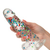 Naughty Bits I Love Dick Heart Filled Dong - Multicolor