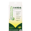 Naughty Bits I Leaf Dick Glow In The Dark Weed Leaf Dildo