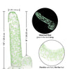 Naughty Bits I Leaf Dick Glow In The Dark Weed Leaf Dildo