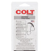 COLT Leather C/B Strap 5 Snap Fastener - Black