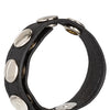 COLT Leather C/B Strap 5 Snap Fastener - Black
