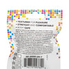 Foil Pack Textured Ring - Pack of 24 Multi Color