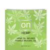 ON Hemp Oil Infused Female Arousal Oil - Single Use Ampoule