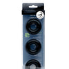 Sport Fucker Chubby Cockring Pack of 3 - Black