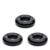 Sport Fucker Chubby Cockring Pack of 3 - Black
