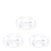 Sport Fucker Chubby Cockring Pack of 3 - Clear