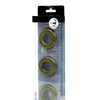 Sport Fucker Chubby Cockring Pack of 3 - Army Green