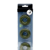 Sport Fucker Chubby Cockring Pack of 3 - Army Green