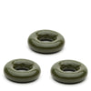 Sport Fucker Chubby Cockring Pack of 3 - Army Green
