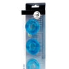Sport Fucker Chubby Cockring Pack of 3 - Ice Blue