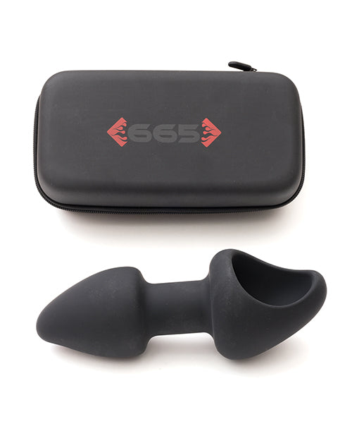 665 Funnel Anal Plug - Black