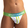 Sport Fucker Jersey Jock - L Green/White