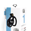 Sport Fucker Cellmate Guardian Chastity Cage - Size 1 Black