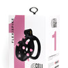 Sport Fucker Cellmate FlexiSpike Chastity Cage - Size 1 Black/Pink