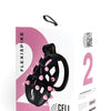 Sport Fucker Cellmate FlexiSpike Chastity Cage - Size 2 Black/Pink