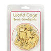 World Cage Travel Friendly Locks - 20 Pack Plastic Locks