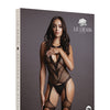 Shots Le Desir Suspender Bodystocking Black O/S