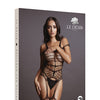 Shots Le Desir Shredded Bodystocking Black O/S