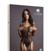 Shots Le Desir Fishnet & Lace Bodystocking Black O/S