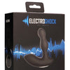 Shots Electroshock E-Stimulation Vibrating Prostate Massager - Black