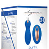 Shots Elegance Dual Vibrating Bullet & Remote - Blue