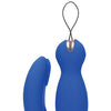 Shots Elegance Dual Vibrating Bullet & Remote - Blue