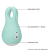 Shots Loveline Rechargeable Stimulator - Green