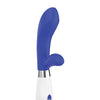 Shots Luminous Achilles Silicone 10 Speed Rabbit Vibrator - Royal Blue