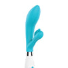 Shots Luminous Agave Silicone 10 Speed Rabbit - Turquoise