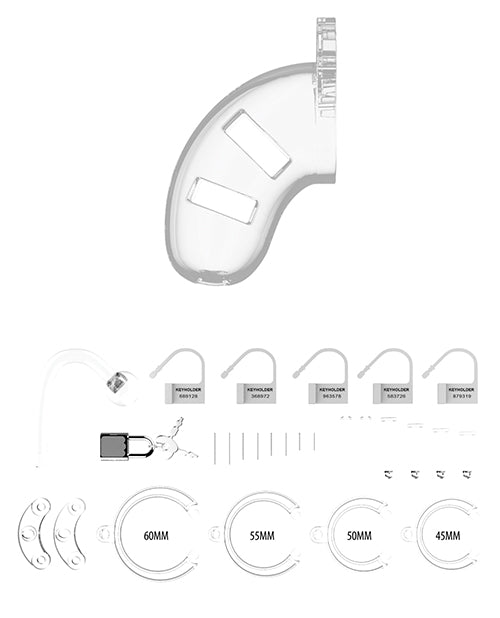 Shots Man Cage Chastity 3.5