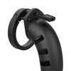 Shots Man Cage Chastity 4.5" Cock Cage Model 21 - Black