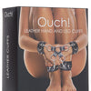 Shots Ouch Leather Hand & Leg Cuffs