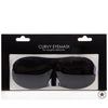 Shots Ouch Curvy Eye Mask - Black